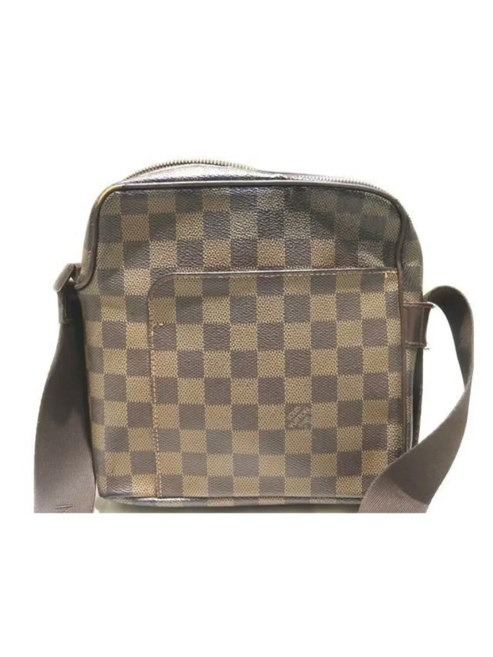 Louis Vuitton Olaf PM Shoulder Bag Damier Ebene Combined